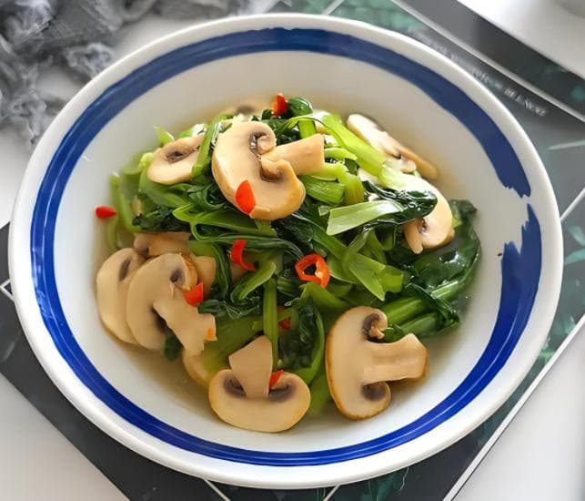 春季流感高发？试试平菇炒小白菜！
