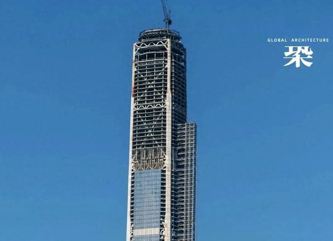 世界最高烂尾楼“天津117大厦”再出复工传闻