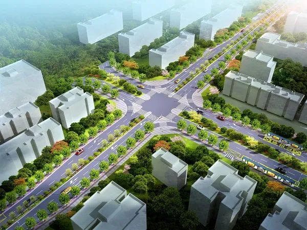 城市道路交叉口形式及设计要点详析