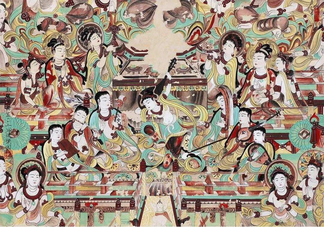 葛承雍：敦煌壁画“反弹琵琶”哪里来的