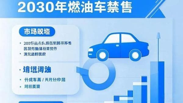 2030禁售燃油车：政策、市场及未来趋势探讨