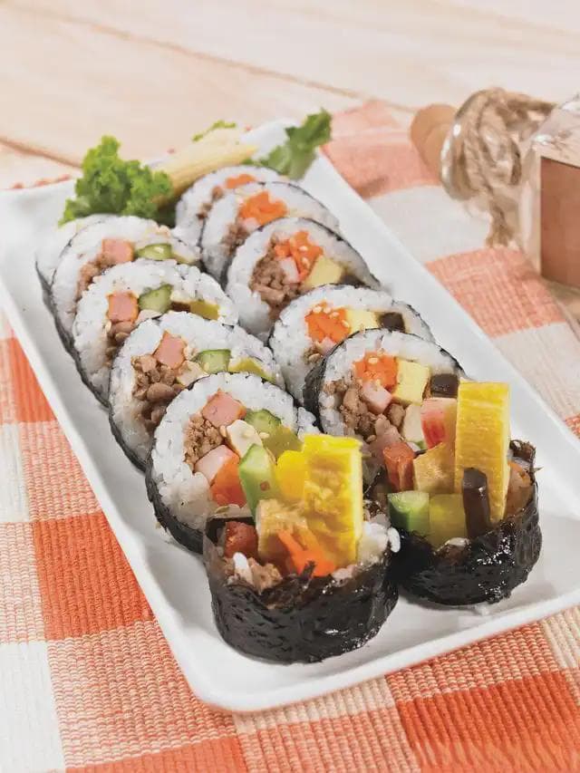 紫菜包饭，简单日常小吃