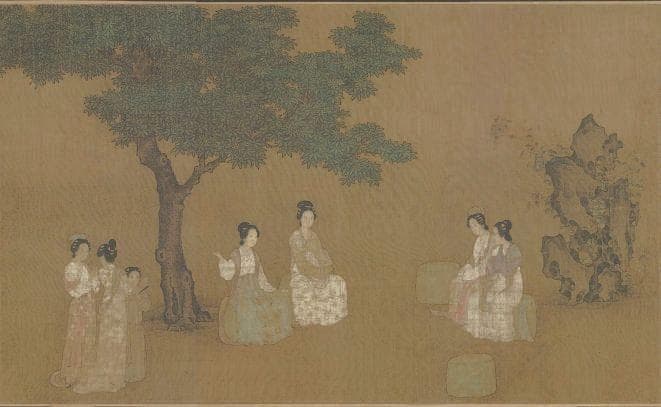 宋代绘画中的女性什么样？