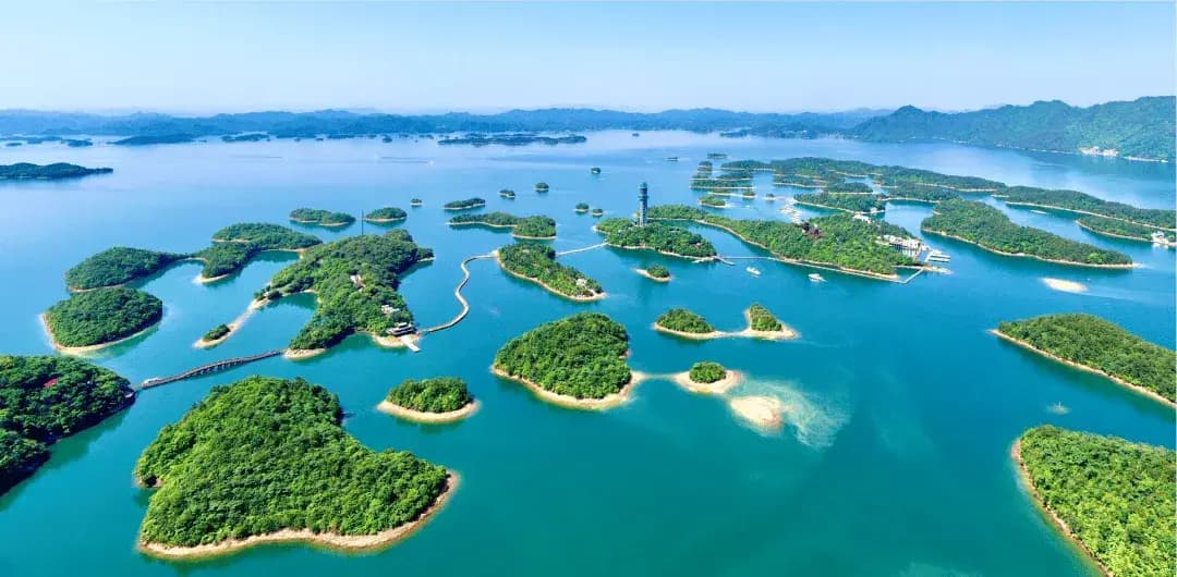庐山西海的美景