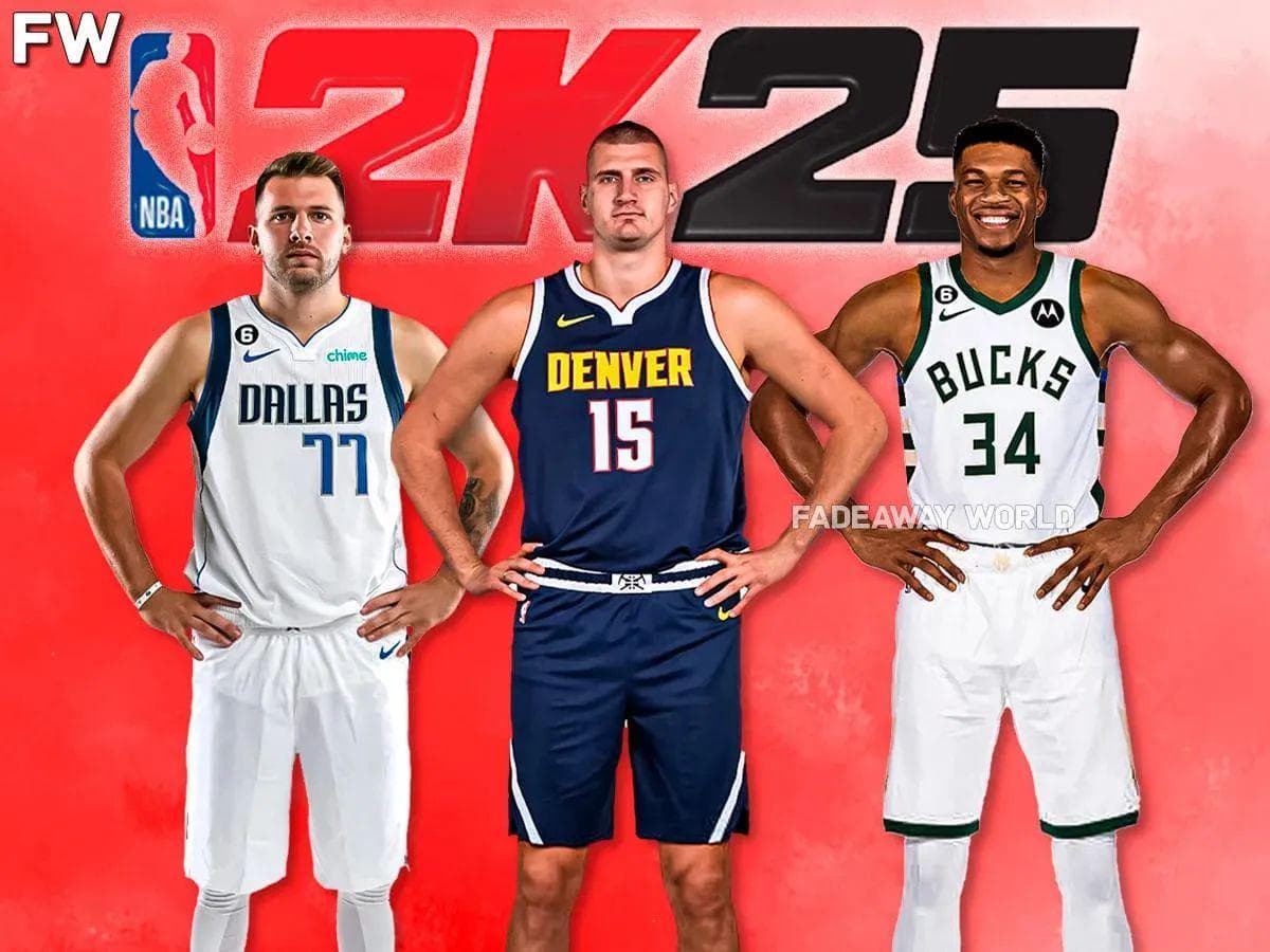 NBA 2K25球员评分揭晓：詹库杜跻身前十，前五名竟无美国本土球员