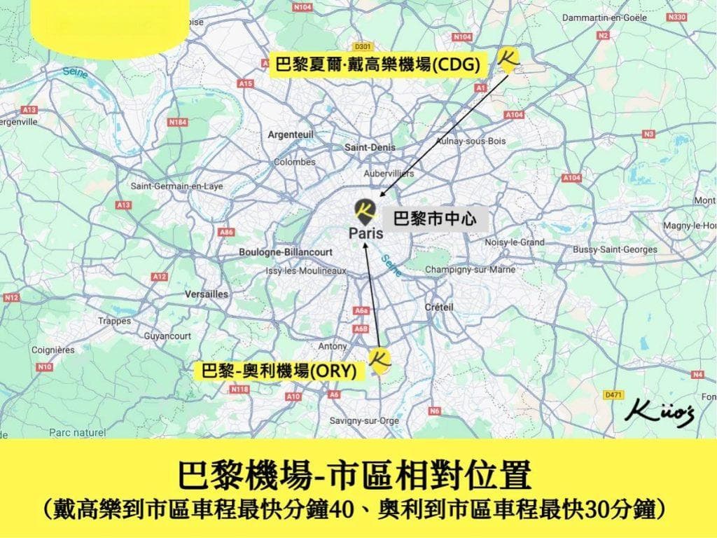 2025最新！巴黎交通8大方式，戴高乐机场交通、市区地铁巴士攻略！