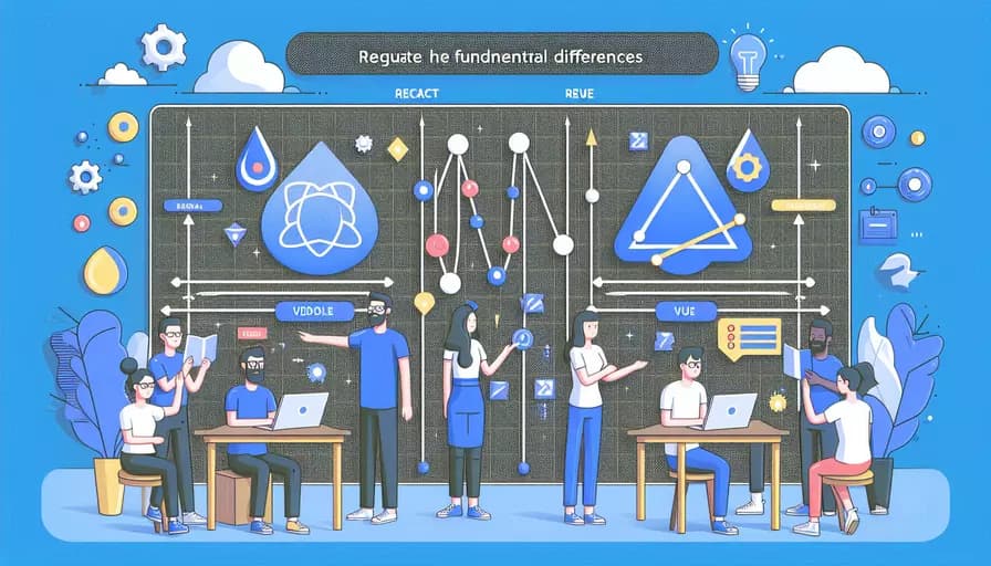React和Vue原理上的五大不同