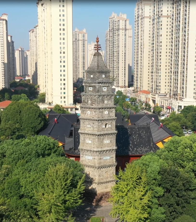 南门锥影 塔韵传奇——六安观音寺塔