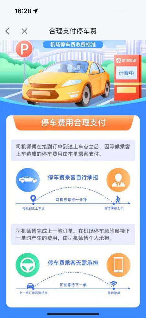 在上海虹桥机场及火车站打网约车要再付10元停车费？费用该谁出？