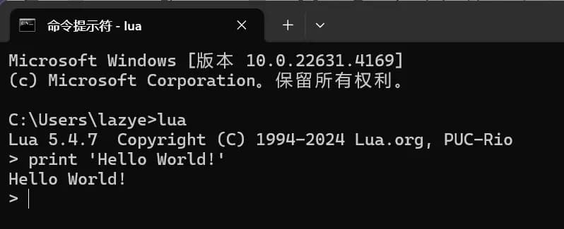 Lua入门：从基础概念到实际应用