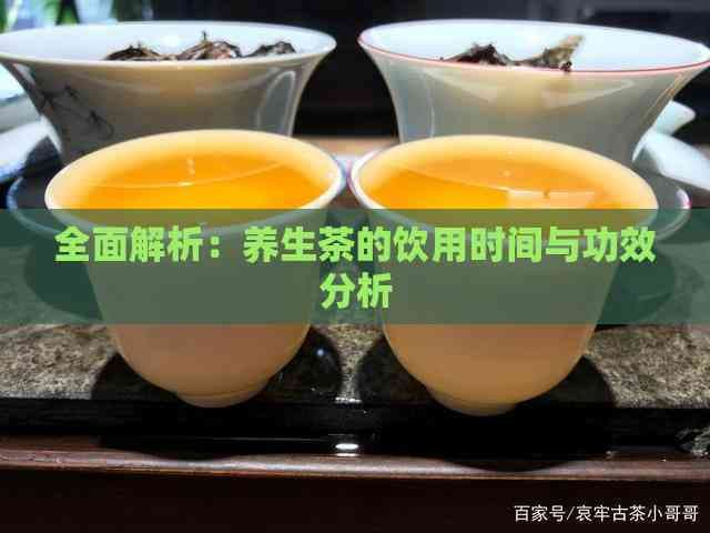 全面解析：养生茶的饮用时间与功效分析