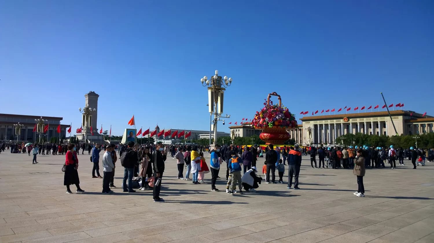 元旦去天安门广场看花坛？先预约！
