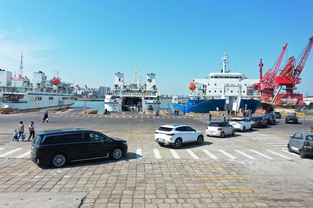 新能源车过海运输"新体验"！轮渡过海热点问题解答来了→