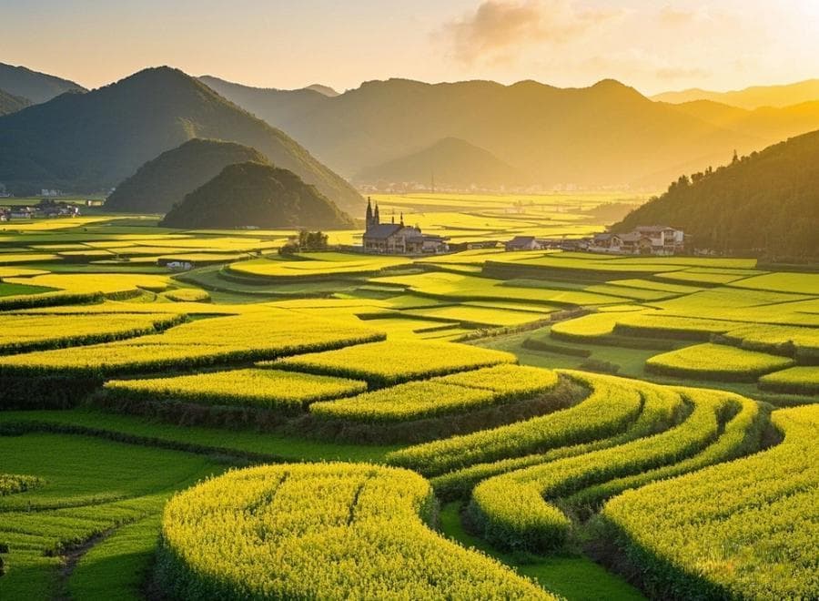 罗平油菜花海摄影旅游指南：最佳观赏时间