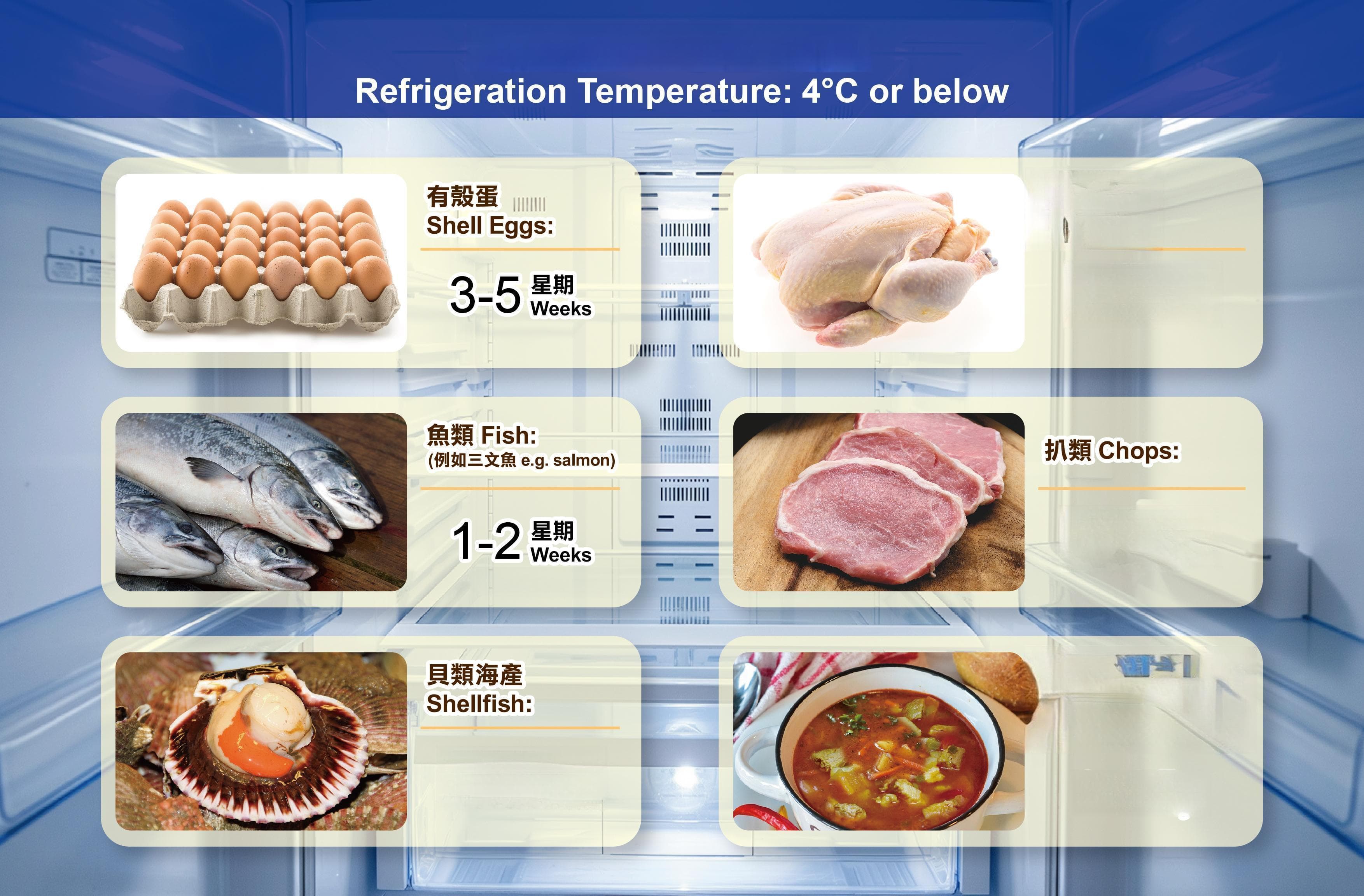 冰箱及冷冻室贮存食物的实用指南