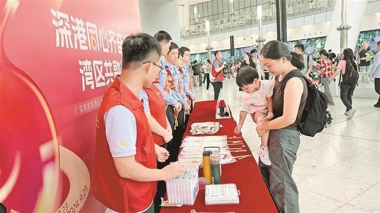 广深港高铁西九龙站口岸开通6周年：粤港澳大湾区互联互通跑出“加速度”