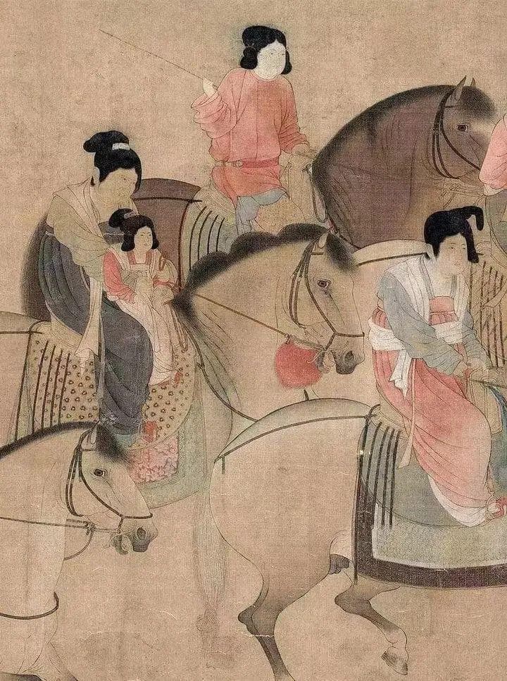 汉服色彩搭配有讲究，从汉、唐、宋、明中领略汉服审美~