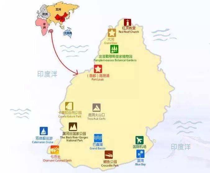 毛里求斯旅游攻略：交通、景点、行程、酒店全解析