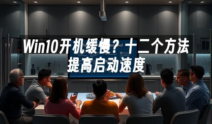 Win10开机缓慢？十二个方法提高启动速度