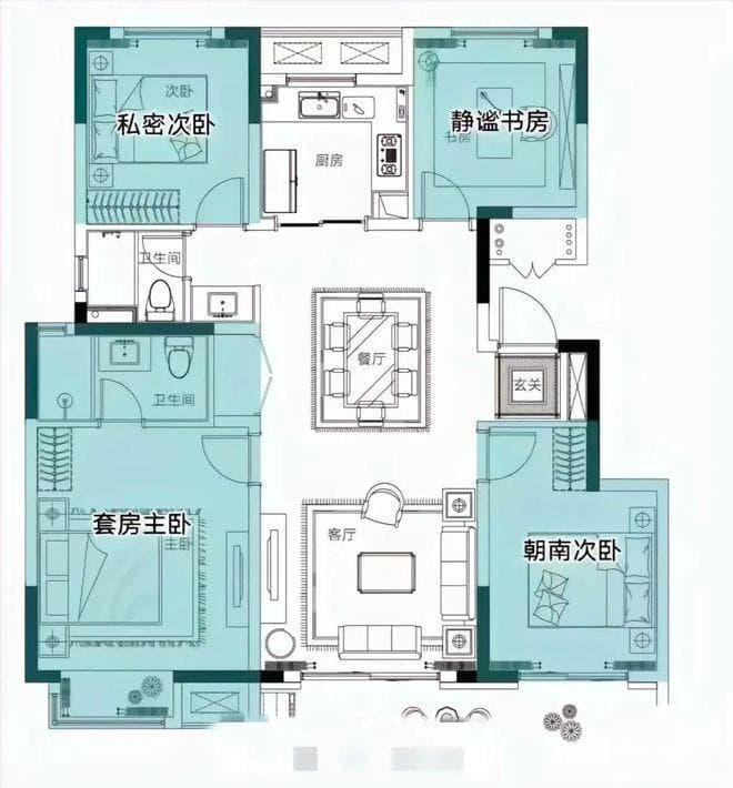 四叶草户型 vs 中间户型：六大维度全面对比，帮你做出明智选择