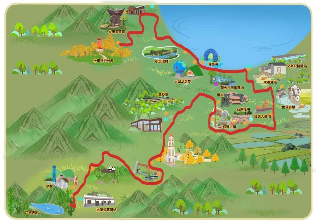 湖州推出浙北山水线：一条路串起26个景区，自驾游的天堂