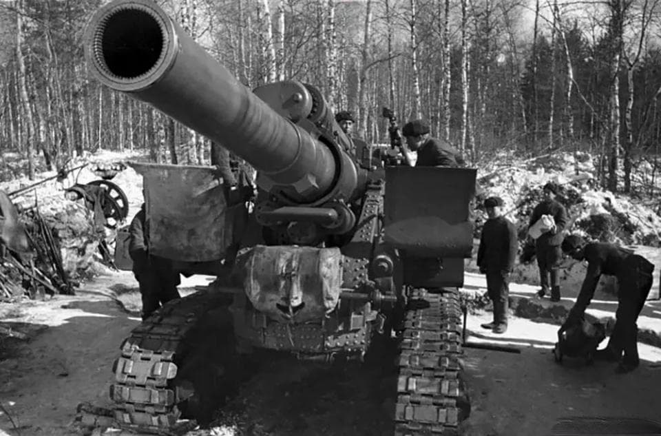 图说：B-4重型榴弹炮 二战苏联最有效的武器 拯救数千士兵的生命