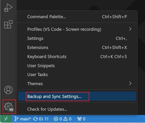VS Code 设置同步功能详解