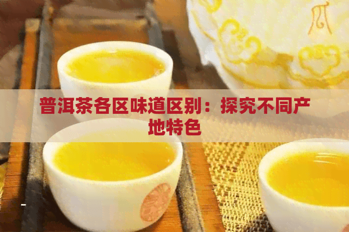 普洱茶各区味道区别：探究不同产地特色