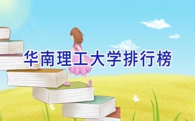 华南理工大学排行榜