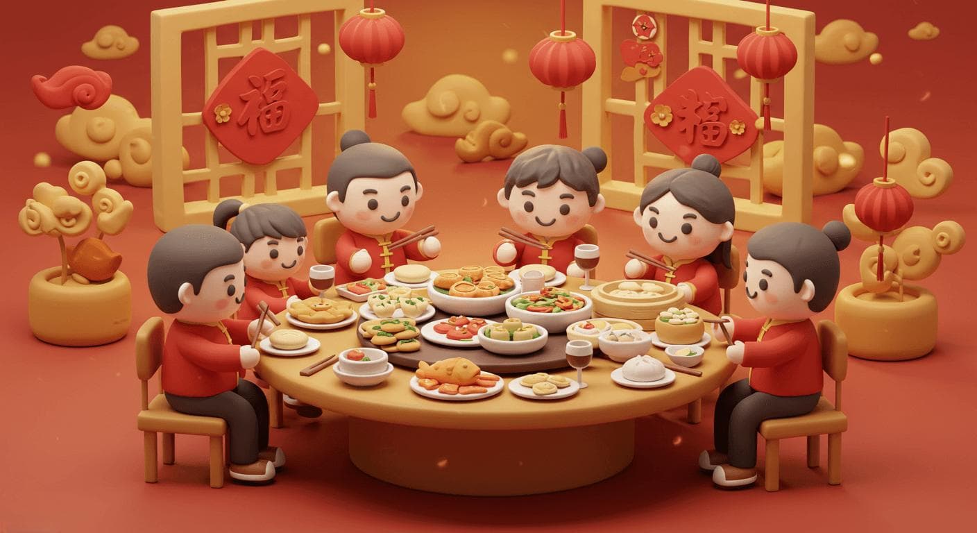 春节除夕年夜饭