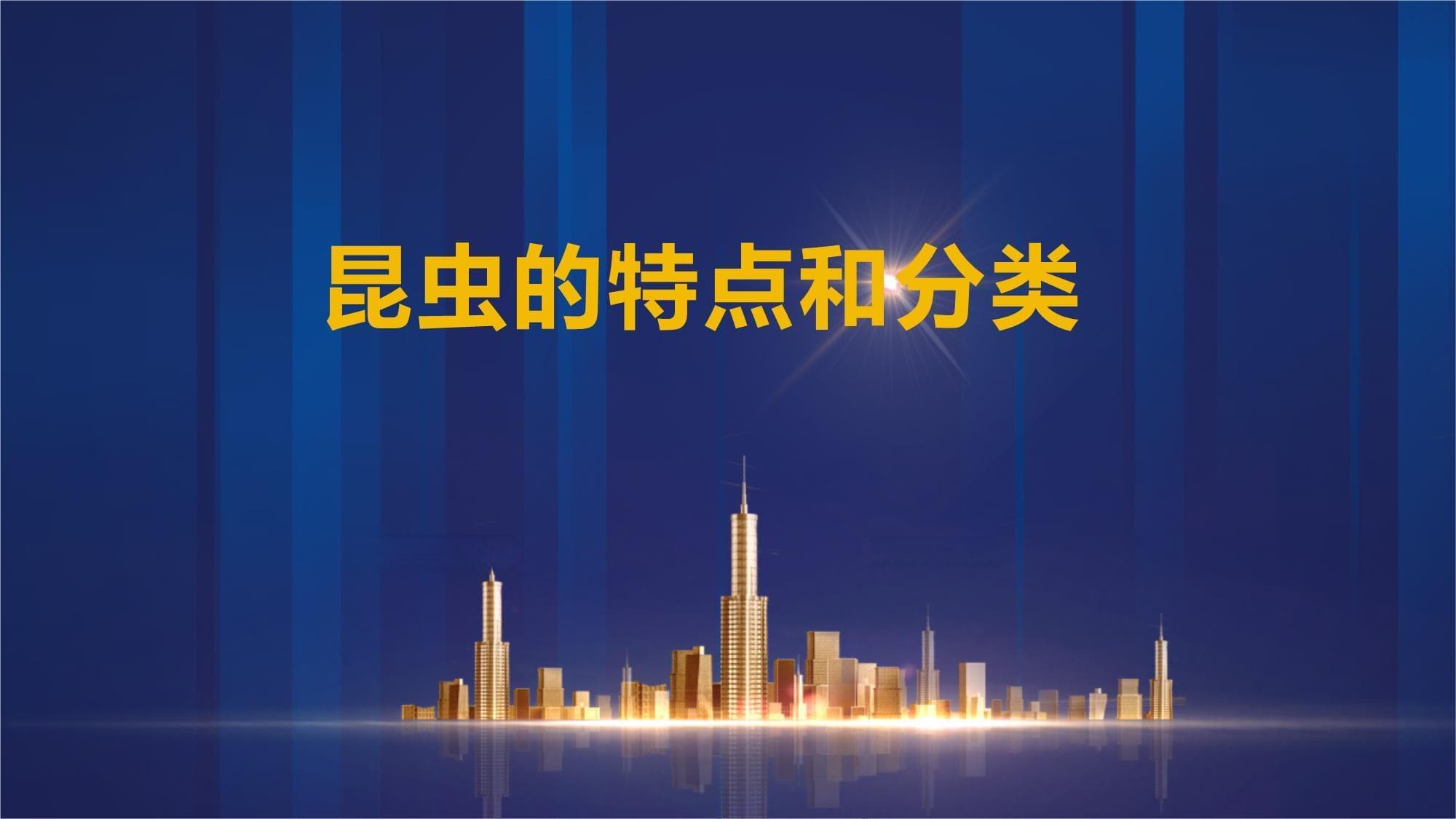 昆虫的特点和分类