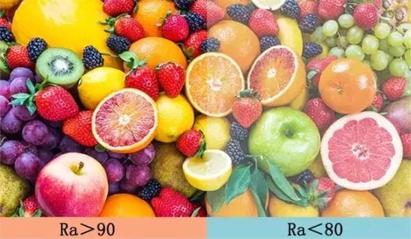 光源显色指数Ra80和Ra90 有什么区别？