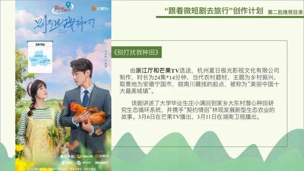 “跟着微短剧去旅行”第二批推荐目录公布，腾讯力压抖音