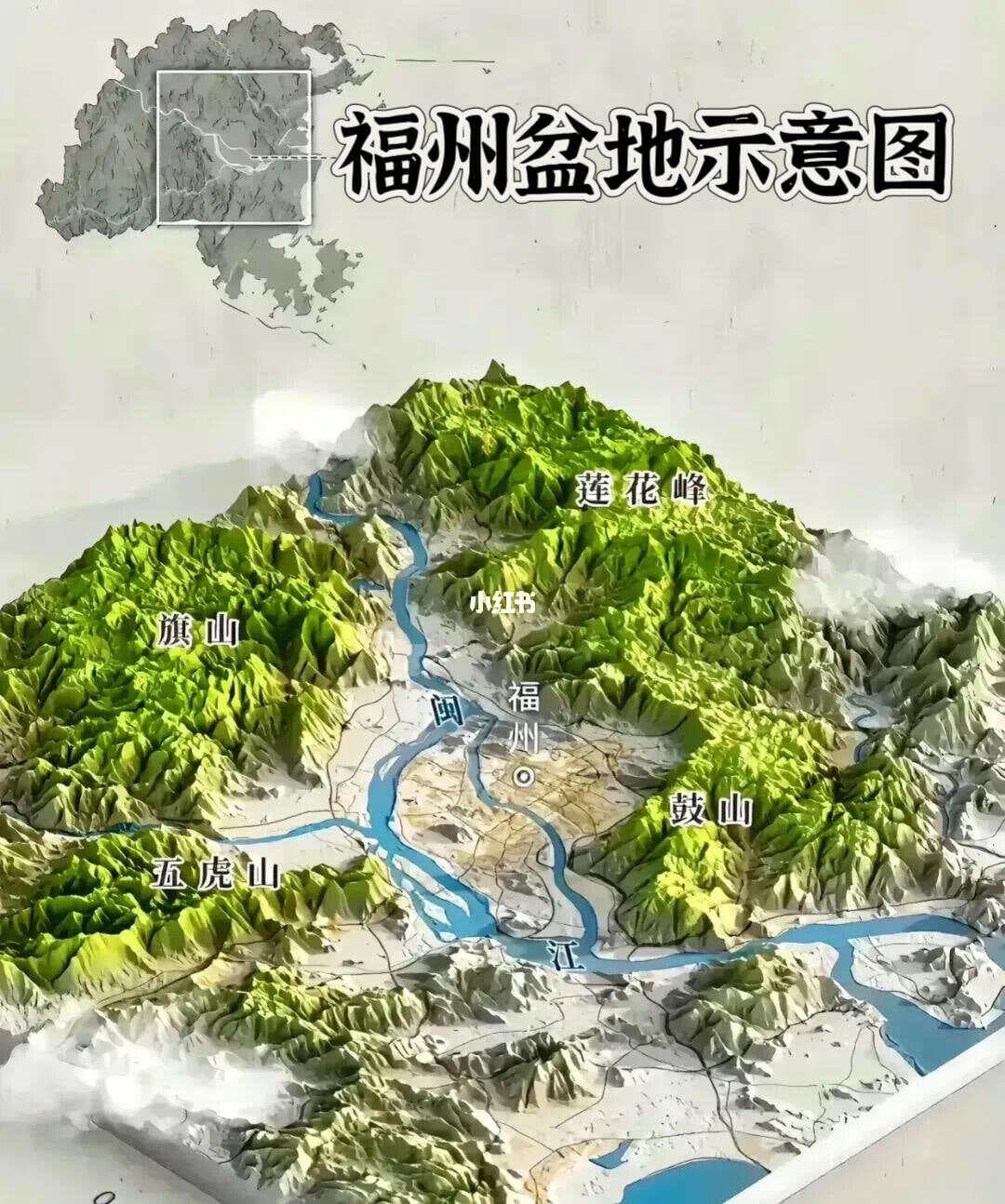 福州盆地——奇特的闽江河口地貌