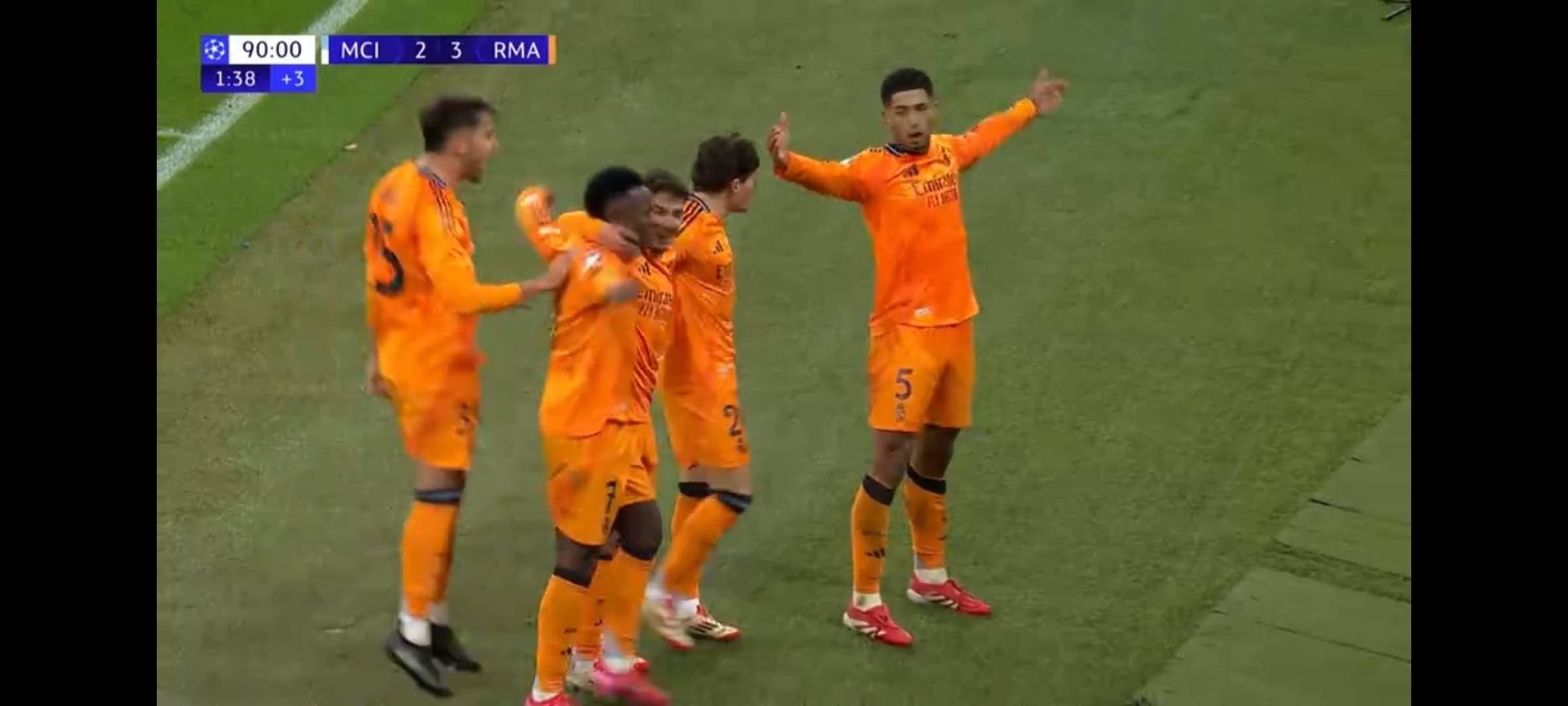 欧冠焦点战预测：阿森纳2-1皇马，加布里埃尔伤缺姆巴佩哑火