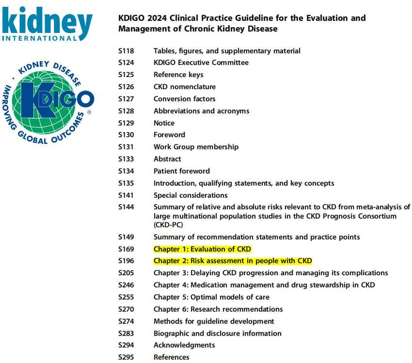 如何准确地评估CKD？KDIGO 2024版CKD评估与管理指南揭晓答案（完结）