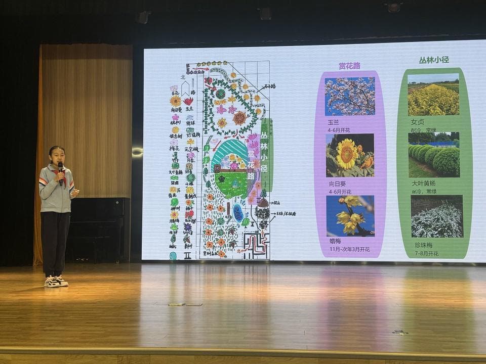 中小学生参与设计“乐学公园”，校外绿地变身“学习乐园”