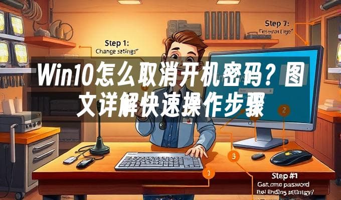 Win10怎么取消开机密码？图文详解快速操作步骤