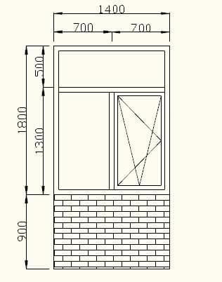 快速标注CAD建筑图中的门窗尺寸的技巧
