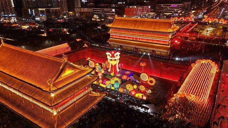 文化中国行|首个“非遗版”春节 西安榆林唱响非遗文旅“双城记”