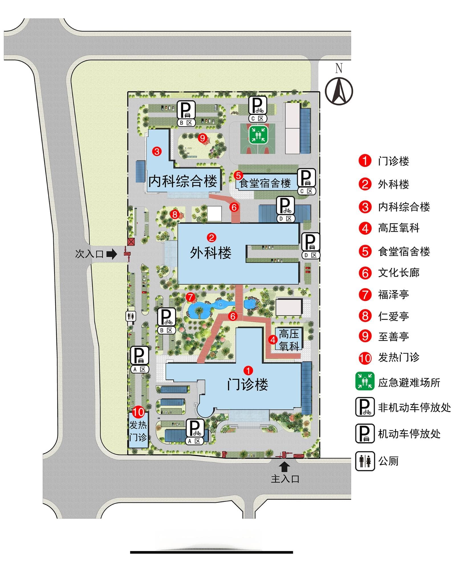 崇左市人民医院楼层分布指南
