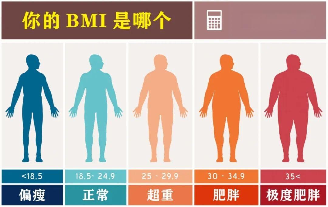 EASO发布新标准：BMI 25-30且腹部脂肪多也属肥胖