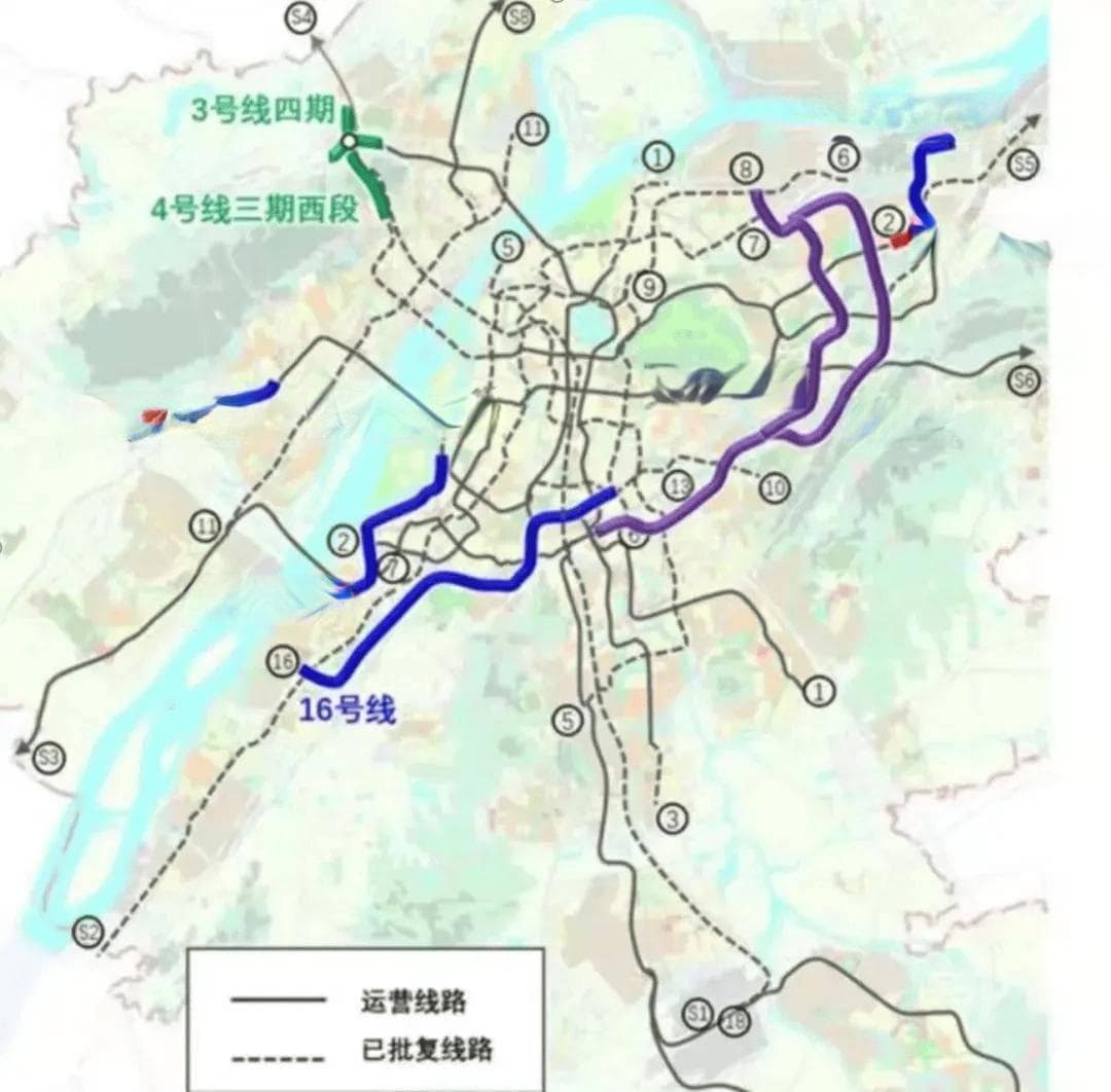 南京地铁三期规划最新进展：6条线路明年通车！