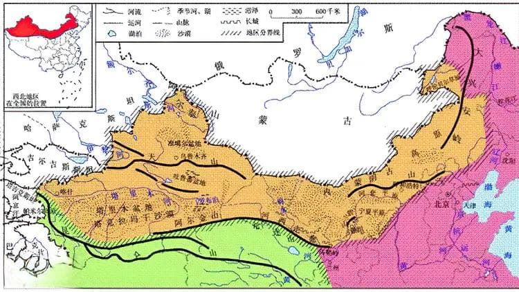 中国西北地区地理特征全解析
