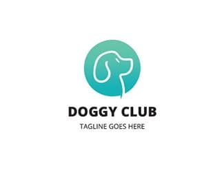 忠诚：狗狗Logo设计象征含义