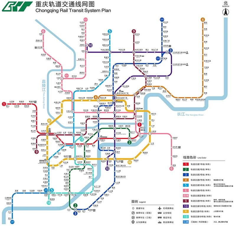 重庆地铁沿线景点有哪些，重庆轨道交通沿线旅游景点大全