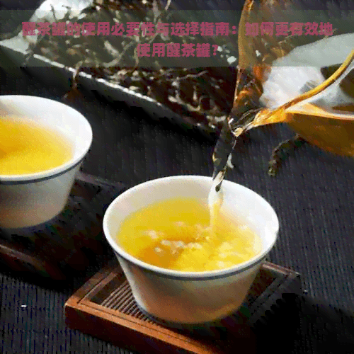 醒茶罐的使用必要性与选择指南：如何更有效地使用醒茶罐？