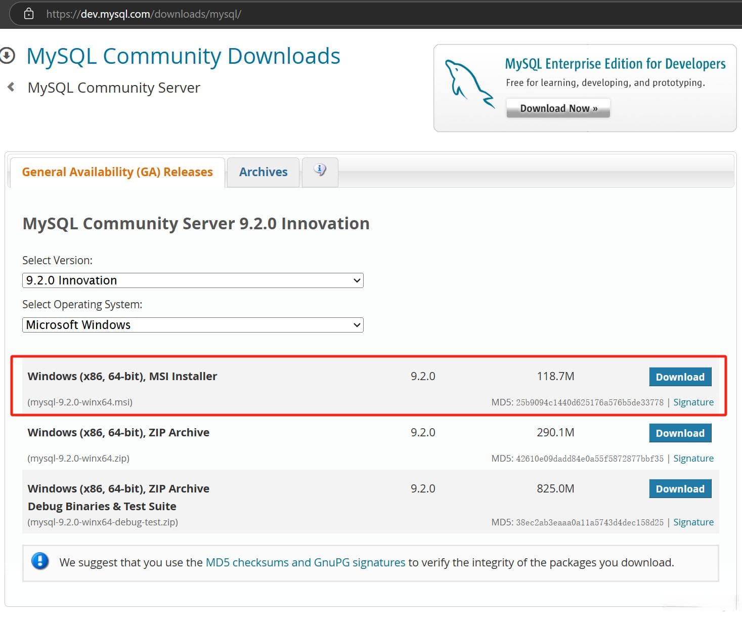 MySQL 8.0 安装过程记录以及安装选项详解
