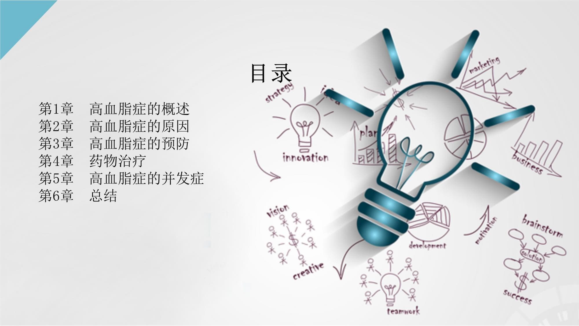 高血脂症的预防和药物治疗