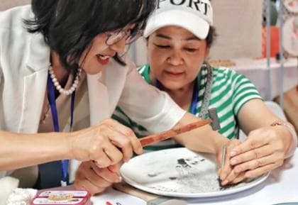 六大陶瓷非遗技艺亮相福州，传承人共话工艺之美